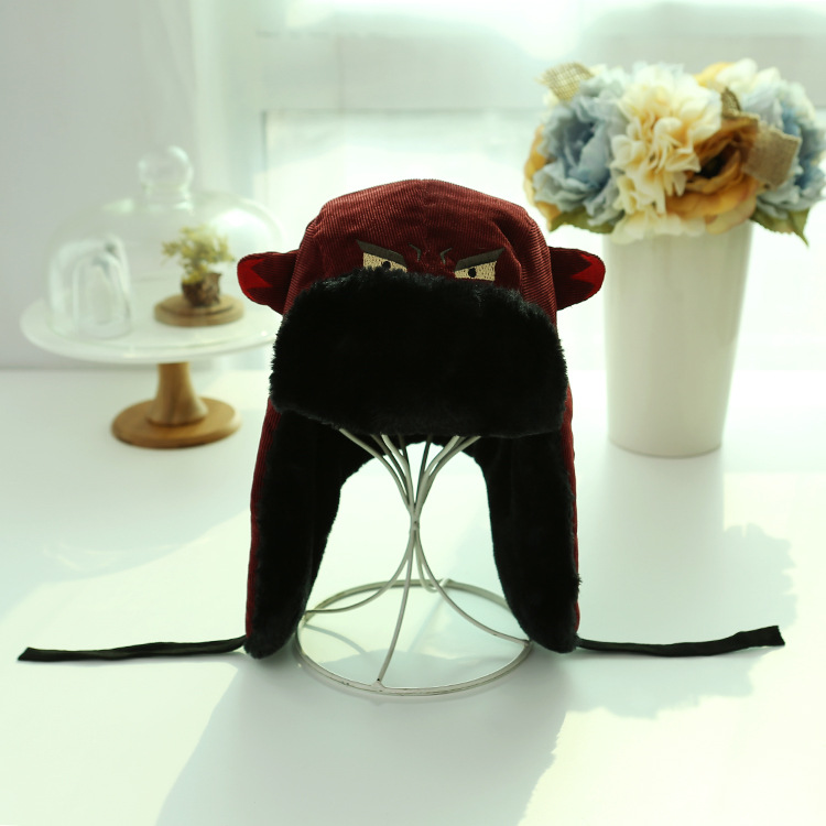 버건디 어린이 단일 단락