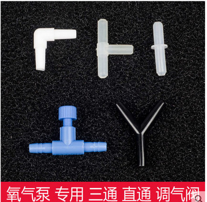 Fábrica de plástico Conector directo tanque de peces aireador bomba tubo de aire válvula de retención accesorios de acuario válvula de retención