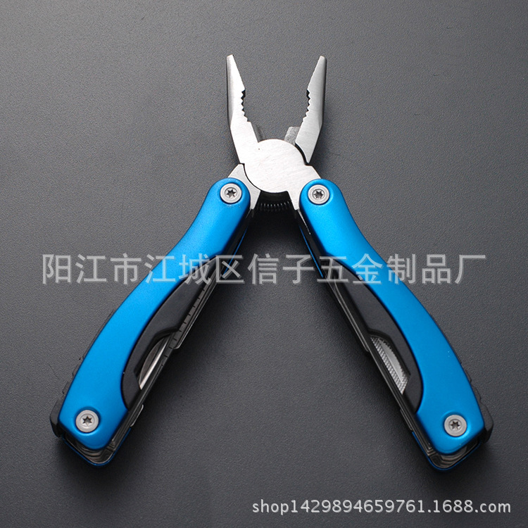 不锈钢多功能刀钳 铝柄多用钳 多用钳子 户外五金小工具