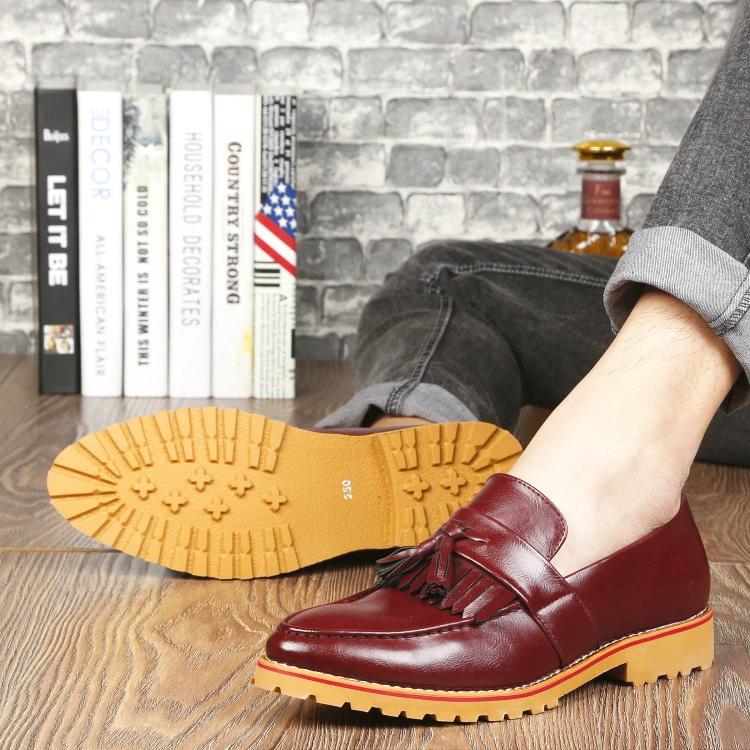 2022 Весенняя новая кожаная обувь мужская деловая повседневная обувь 8193