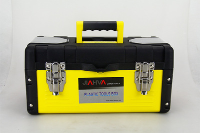 廠家生産銷售 塑鐵工具箱 手提工具箱 14寸小號塑料隨車工具箱