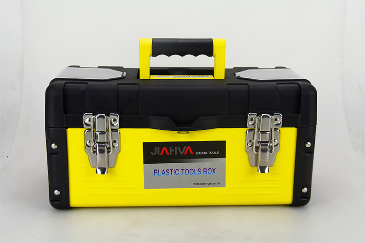 廠家生産銷售 塑鐵工具箱 手提工具箱 14寸小號塑料隨車工具箱