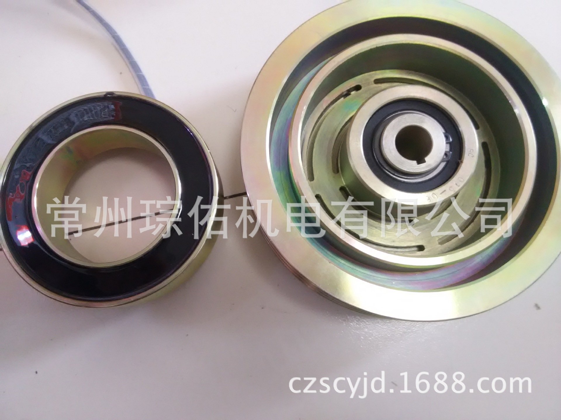 供应DC12V车用离合器吸盘MAF皮带轮吸盘MAJ DC24V来样定制