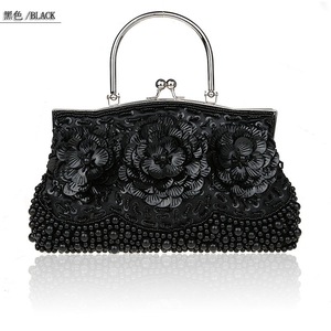 现货批发手工珠绣包 精致新娘礼服包1323