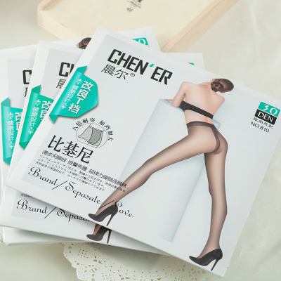 春季女士裤袜 性感显瘦30D薄款T裆比基尼天鹅绒连裤袜子批发|ms