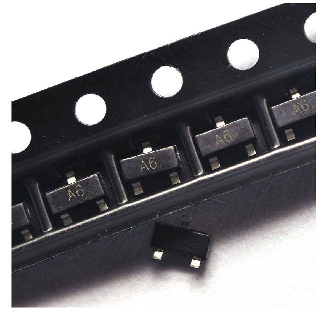 全新 放大三极管 BAS16 丝印 A6 0.2A 85V SOT-23 开关二极管