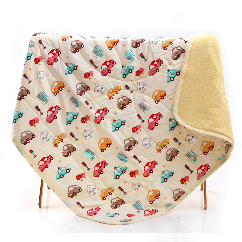 pure cotton Bamboo fiber reunite with Children are Manufactor wholesale soft water uptake children Cool in summer Four seasons multi-function summer quilt
