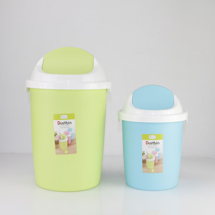 9532A 2.6L/6L Semi-circuLAr Swing Lid TrAsh CAn PLAstic Office HousehoLd PAper Cricket PAper Bucket 9532A 2.6L/6L Semi-circuLAr Swing Lid TrAsh CAn PLAstic Office HousehoLd PAper Cricket PAper Bucket