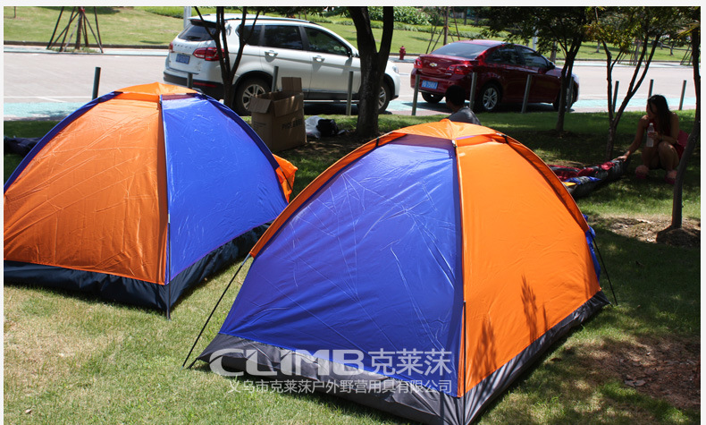 Factory Direct outdoor tent 2-person tent outdoor double camping camping Children single advertising gift tent