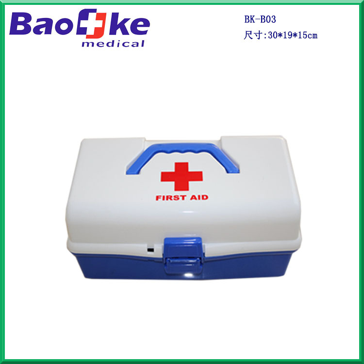 Three -layer plastic first -aid box PP PS first aid medicine box…