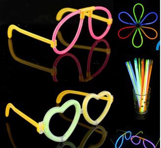 Фабричные прямые обычные флуоресцентные аксессуары для стержней/флуоресцентные стержни различные разъемы/флуоресцентные Стержни аксессуары для очков оптом