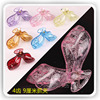 Resin, acrylic summer crab pin, hairgrip for bath, 9cm, wholesale, Korean style