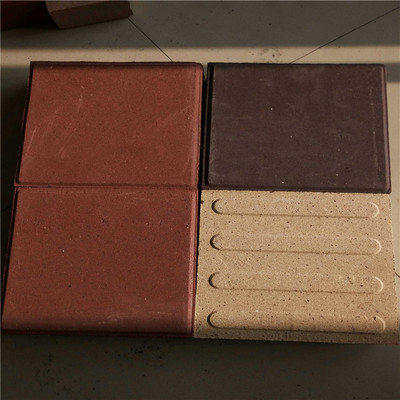 Red Permeable Brick yellow gardens terracotta brick Light grey landscape brick Shandong Zibo coffee Sintered brick