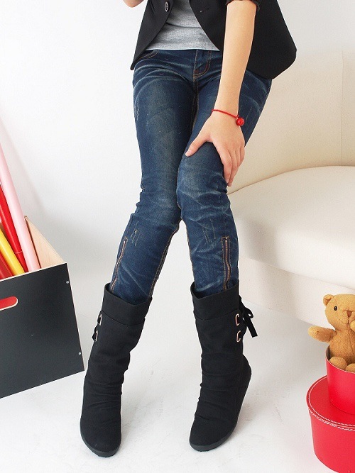 Bottes femme INDéPENDANCE en PU artificiel - Ref 3354888 Image 37