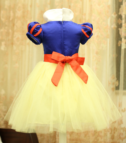 Halloween children's costume Snow White skirt girls anime role-playing masquerade tutu skirt costume