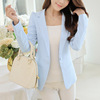 Spring summer fitted trend classic suit jacket for leisure, Korean style, long sleeve