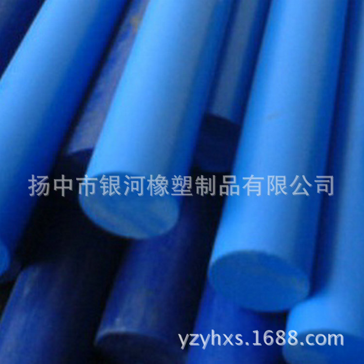 长期批发 耐高温尼龙棒 耐高温性能好蓝色尼龙棒