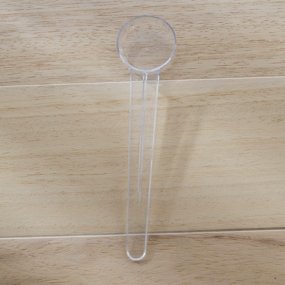 Производитель оптом одноразовая пластиковая десертная ложка кофейная ложка пластиковая ложка для мороженого прозрачная хрустальная ложка