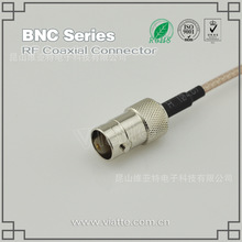 BNC母头母针 to BNC母头母针接RG316_RG174同轴线缆