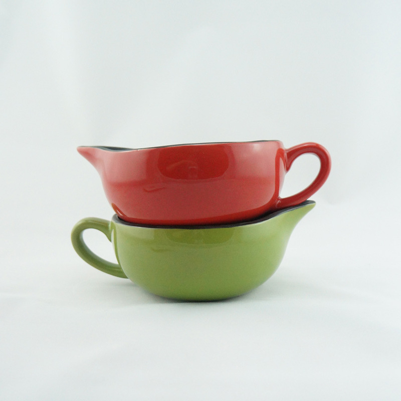 Japanese-style microwave oven handle Cup/bowl color Glaze Matte curry cooking curry artifact heat-resistant pottery