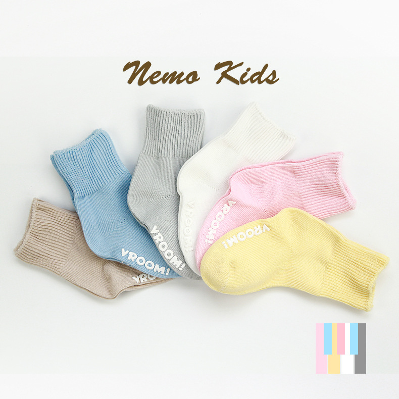 Algodón peinado anti-pilling suave aguja DOBLE BOCA suelta calcetines de bebé lindo arco dispensación antideslizante calcetines de los niños