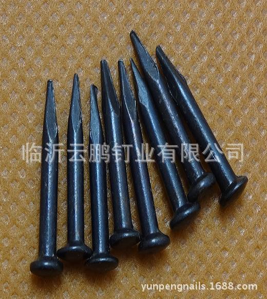 煮黑水泥小钢钉 规格型号40mmx2mm   30mmx2mm