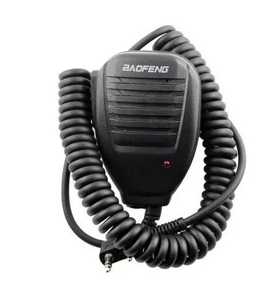 Ручной микрофон Baofeng BF-UV5R, микрофон для Baofeng BF-888S, портативная радиостанция, плечевой микрофон с K-разъёмом