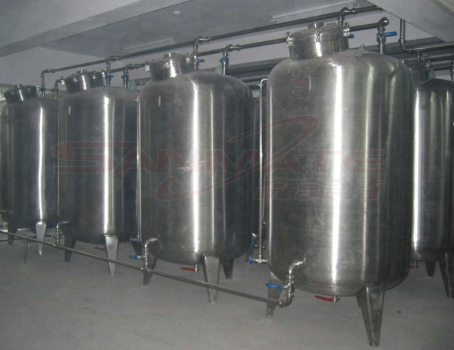不锈钢储料桶 食品 药物 化妆品储罐 静置罐