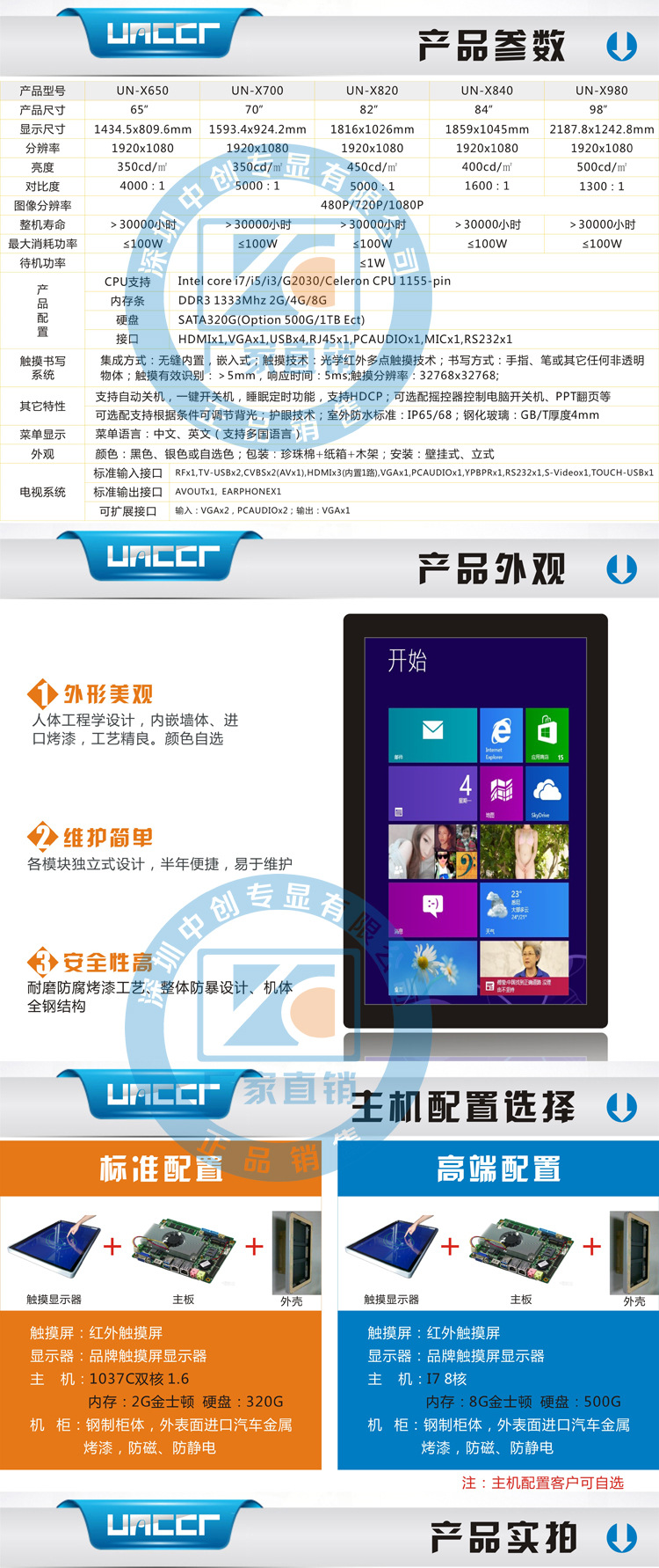 公司阿里详情图触摸（壁挂65~1-2