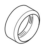 ABB选择开关镀铬前圈CA1-8078;10039305