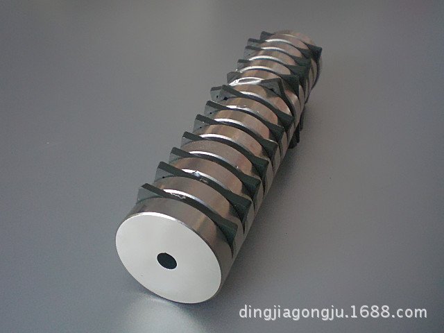 供应45x10mm镀镍强磁 钕铁硼带孔强力磁铁圆形磁石吸铁石磁钢