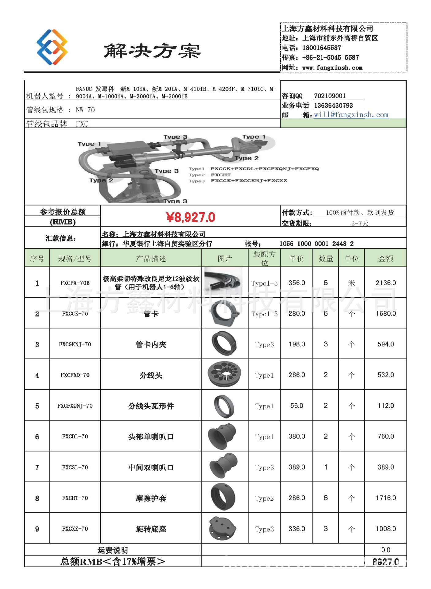 FANUC发那科  FXC-NW-70