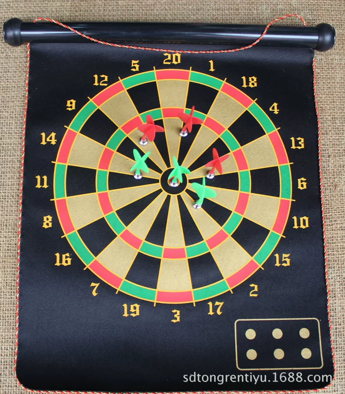 Double-sided magnetic amusing darts, increased thickness, 15inch