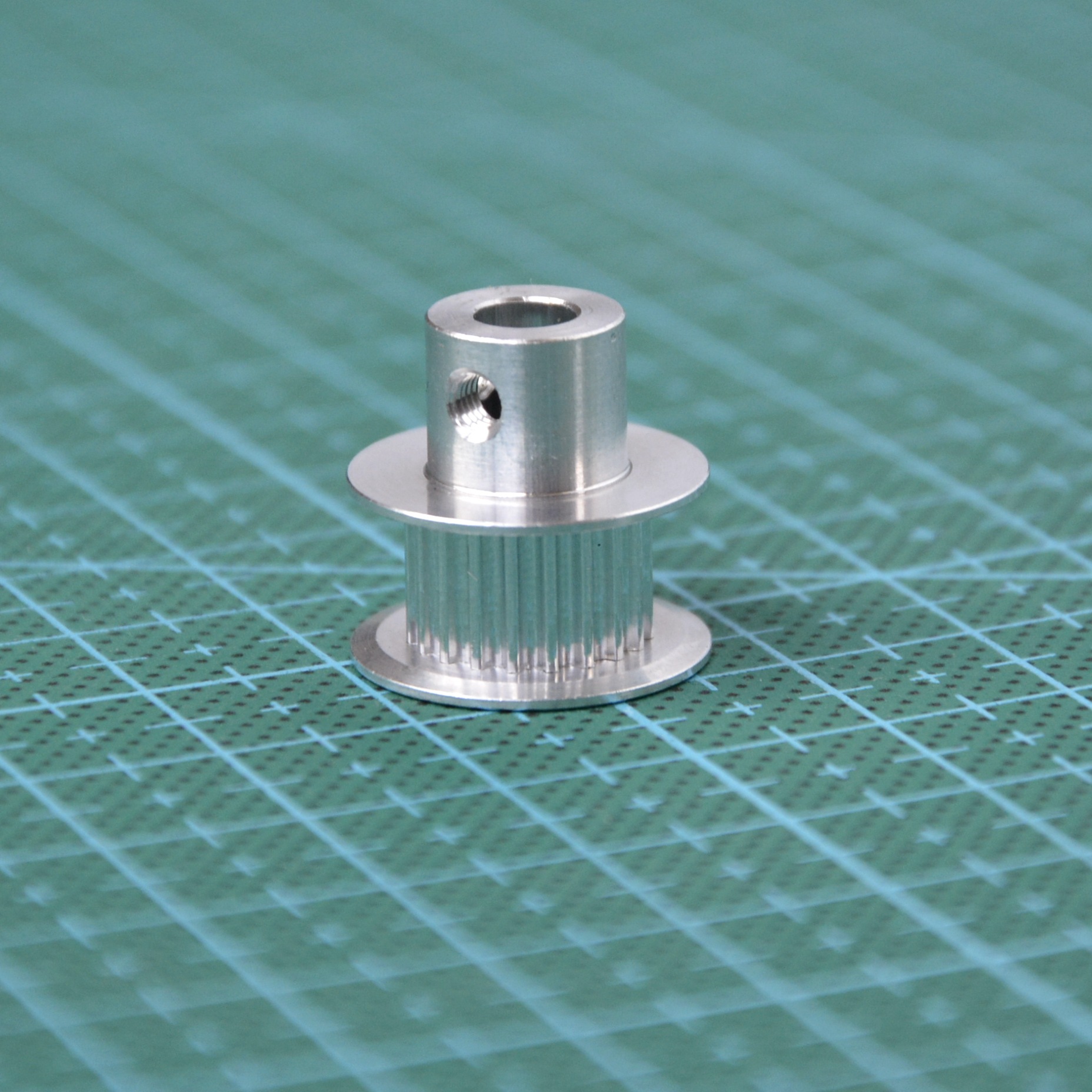 3D打印机配件 2GT同步轮20齿5mm安装孔 齿宽7.5mm 圆弧齿齿距2mm