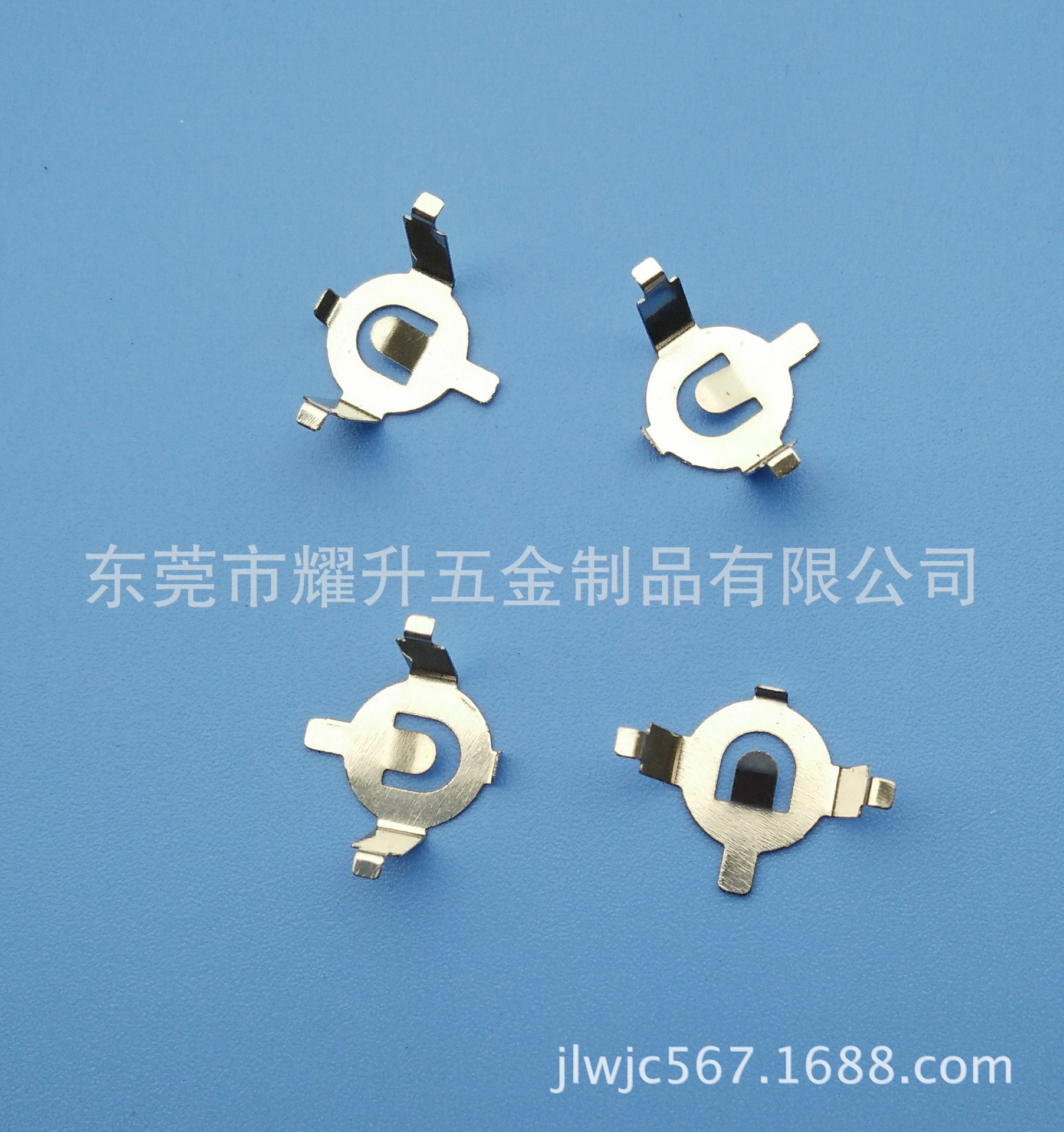 厂家供应电池弹片,有舌CR927双层五金电池扣等 欢迎来电咨询