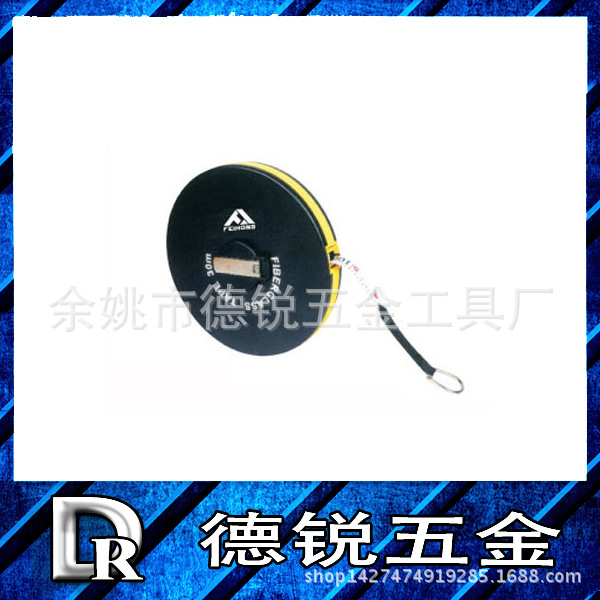 厂家直供 纤维皮尺 卷尺玻璃纤维皮尺 长卷尺 快收型公英制长卷尺
