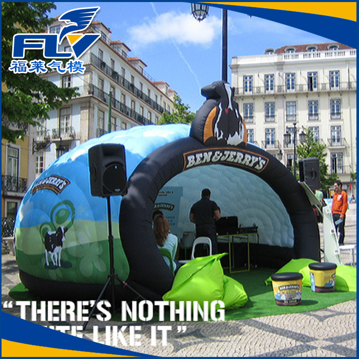 定做充气帐篷 户外活动充气帐篷 简易双层充气帐篷