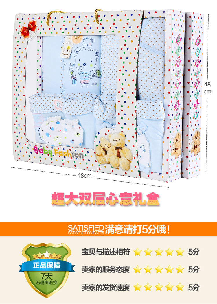 Coffret cadeau pour nouveau-né - Vêtements + Fournitures - Ref 1951578 Image 19