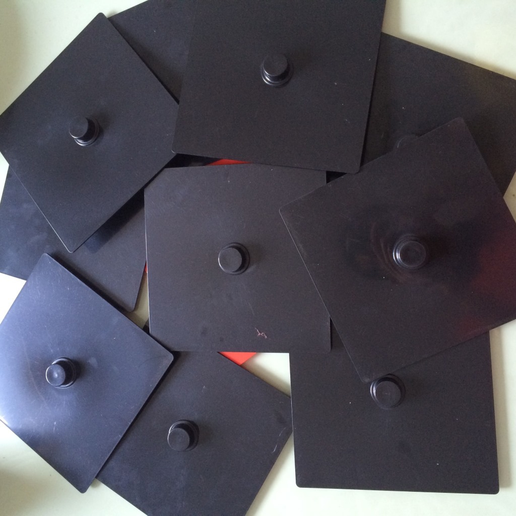 石膏像制作工具 石膏像封底專用封底板 制作取錢口的封底模具