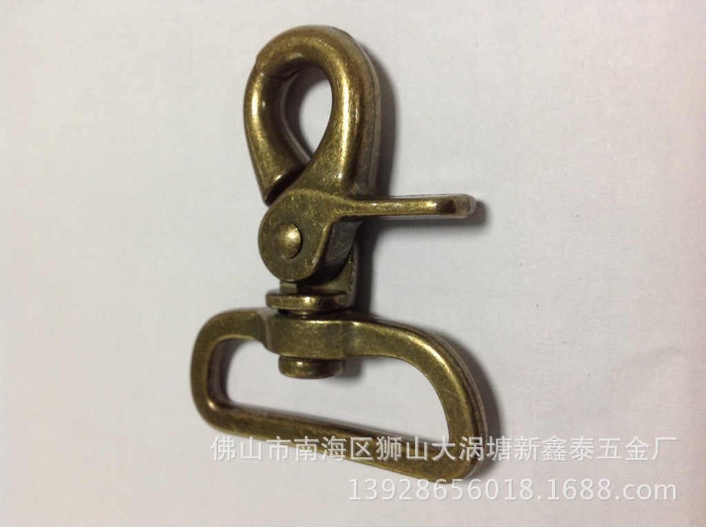 厂家直销 锌合金钳扣  压铸狗扣 勾扣挂勾 手袋箱包五金配件 946#