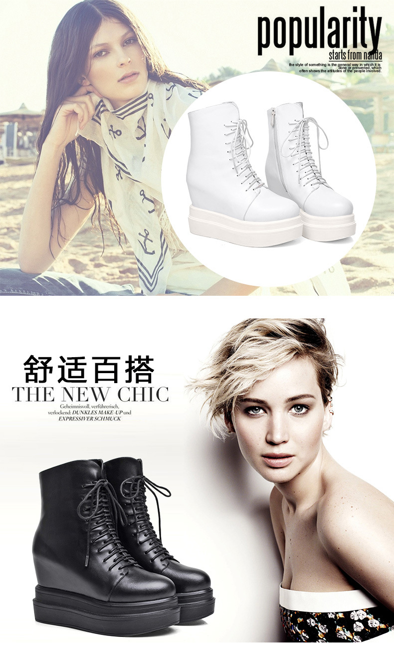 Bottes femme en En cuir - Ref 3355464 Image 24