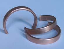 Y40压力表弹簧管 1mpa 10kg   宽度8毫米