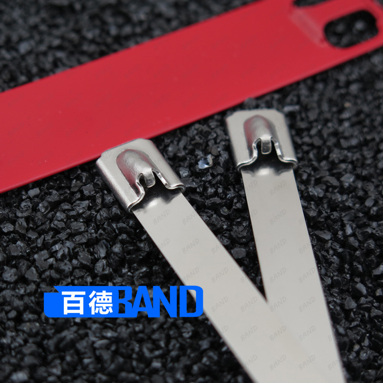 316L海洋工程用钢珠不锈钢扎带7.9*250