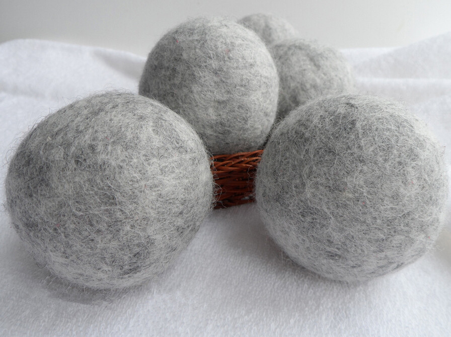 grey wool ball