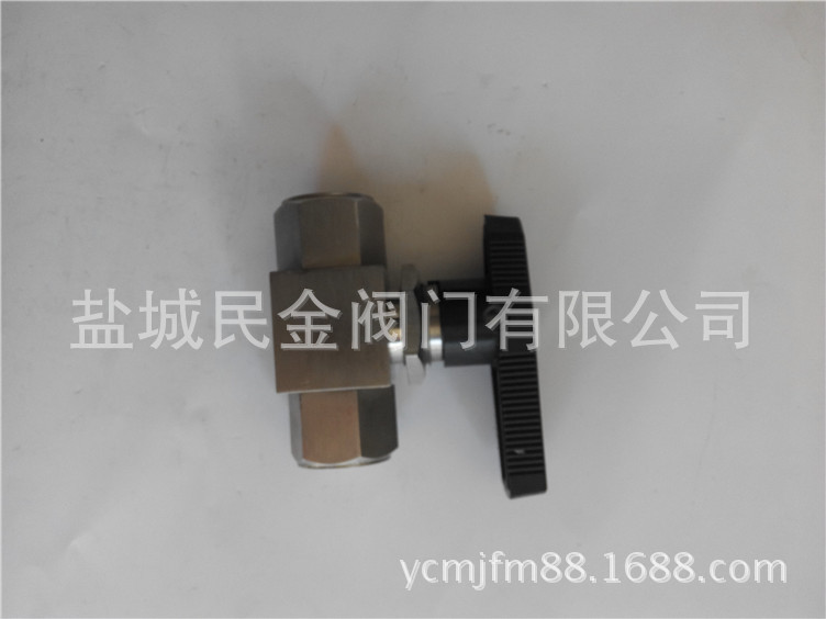 穿板式内螺纹高压球阀.防美球阀