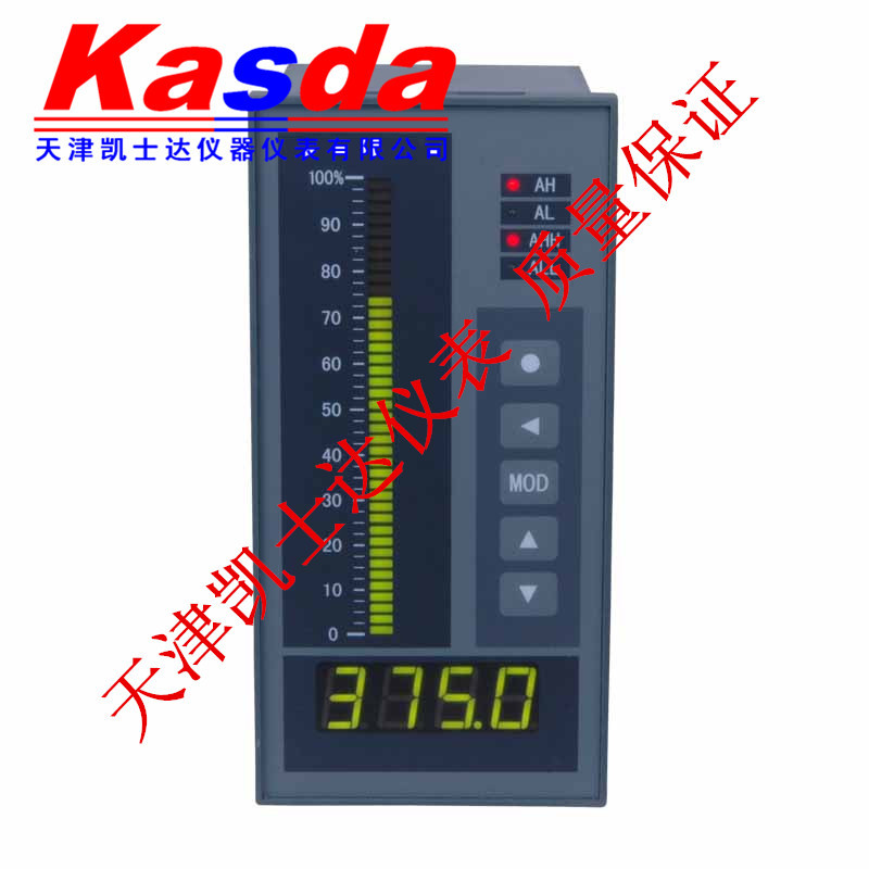 带光柱数显表，KT数显带光柱，kasda品牌光柱回路仪
