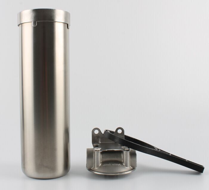 电子厂专用超声波清洗机用10寸“不锈钢单芯过滤器” 厂家直销