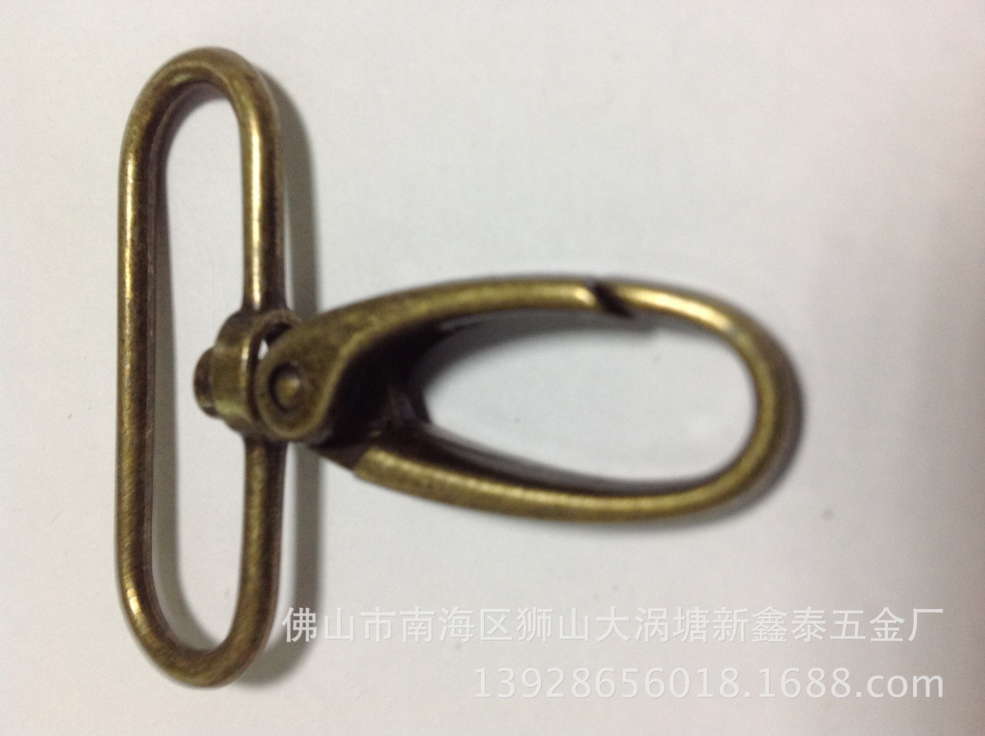 厂家直销锌合金榄扣 钩扣 蛋形勾扣 规格多样 颜色可定制  128#