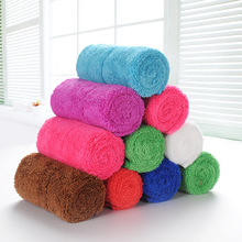 厂家批发双层加厚珊瑚绒抹布3040超细纤维毛巾清洁厨房日用品