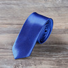 Men's black tie for leisure, 5cm, Korean style, 5cm, wholesale